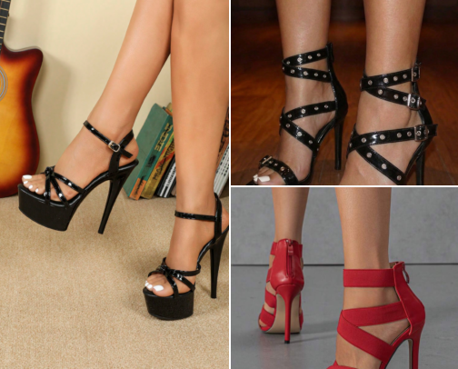 SHEIN cheap $ Classy Fall/winter high heel shoes 2026/2027 cover photo collage