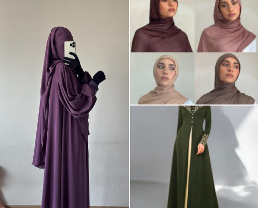 Muslim style cover photo collage