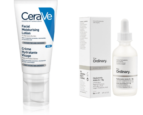 Skincare cover photo collage