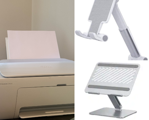 What I have on my desk 🥰 cover photo collage