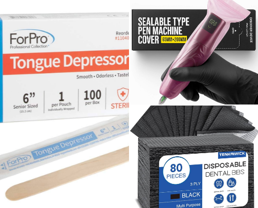 Tattoo Supplies cover photo collage