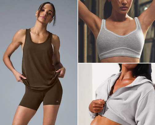 Look good whilst working a sweat - trending/cute gym fit inspo cover photo collage