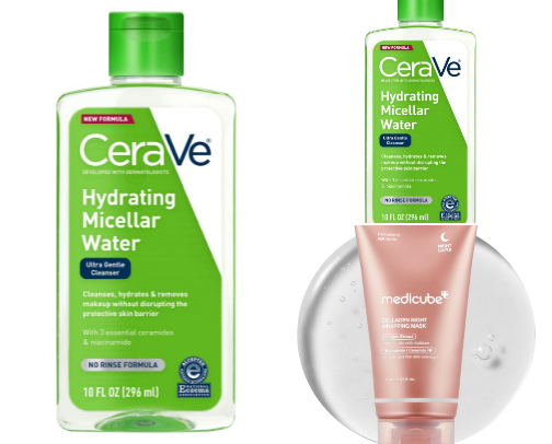 Affordable Skincare 🫧 cover photo collage
