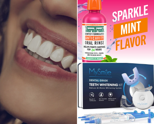 Oral hygiene cover photo collage