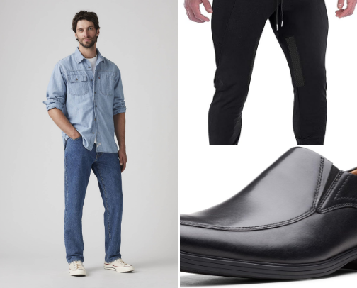 Clothes and Shoes - Dress functional but stylish cover photo collage