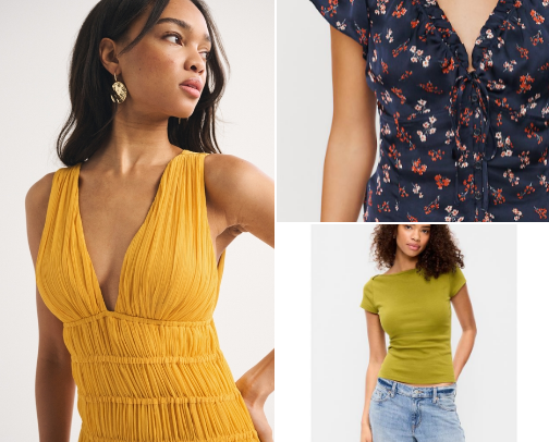 True spring fashion finds cover photo collage