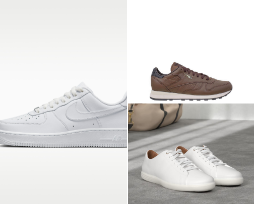 White Sneakers That Stay Clean Longer (Low Maintenance Picks) 🤍✨ cover photo collage