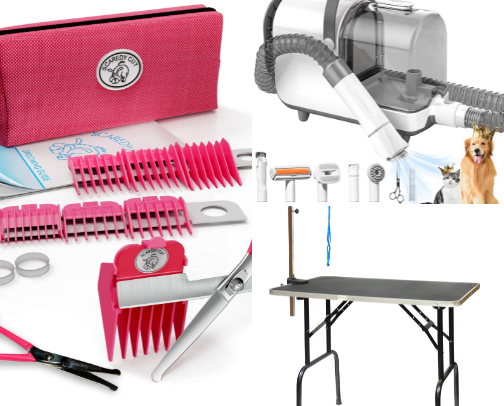 Fluff, Buff, and Beyond cover photo collage