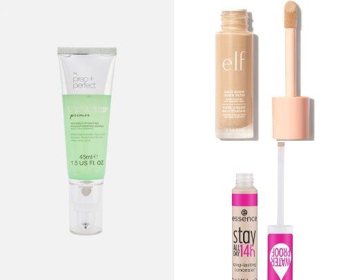 My own makeup routine!!!(cheap edition) cover photo collage
