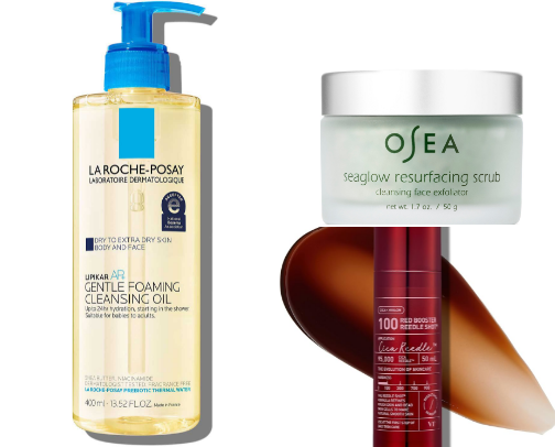 Shower routine cover photo collage
