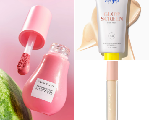 Favorite Beauty Products as a Model cover photo collage