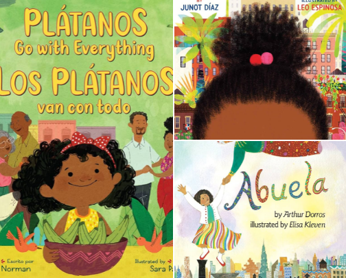 Hispanic Heritage books for kids cover photo collage