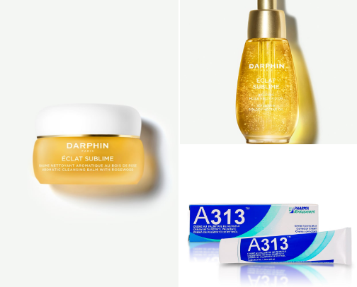 French Skincare cover photo collage