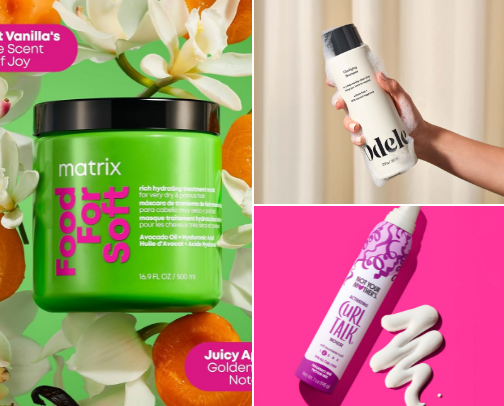 Wavy Hair Products cover photo collage