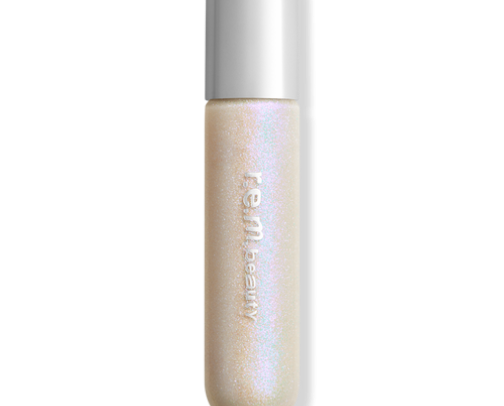 r.e.m.beauty On Your Collar Plumping Lip Gloss cover photo collage
