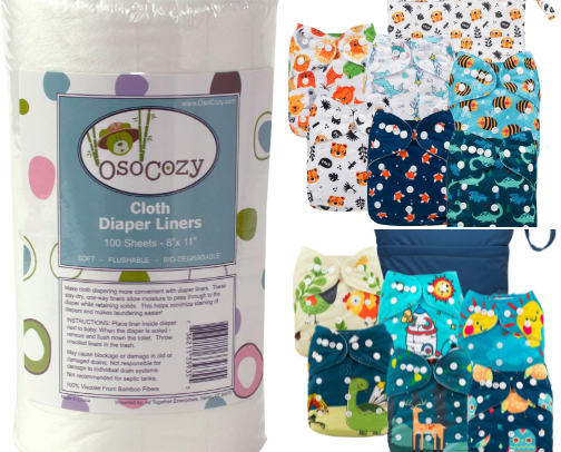 Cloth Diaper Essentials cover photo collage
