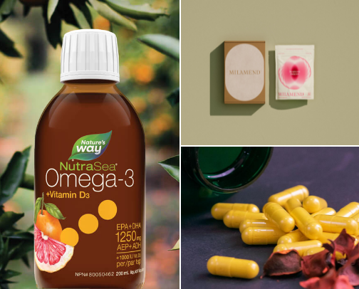 Pcos health + hormone balance cover photo collage