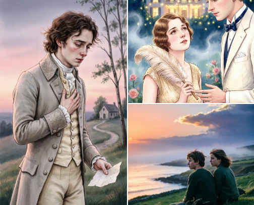 Soulmate Echoes: 6 Books That Will Break Your Heart 💔📖 cover photo collage