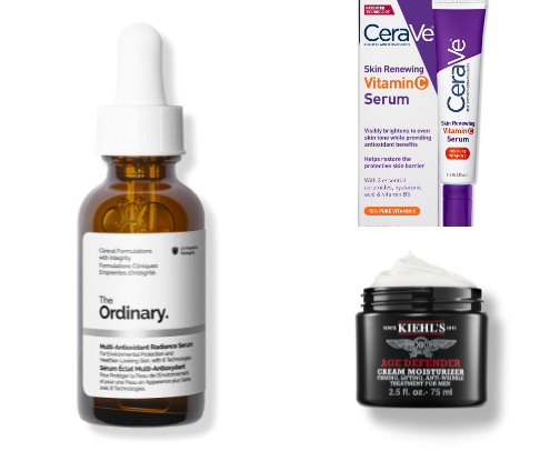 The Complete Men’s Skincare Edit: From Acne to Anti-Aging cover photo collage