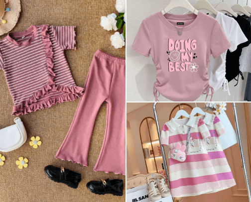Baju Wanita Korea cover photo collage
