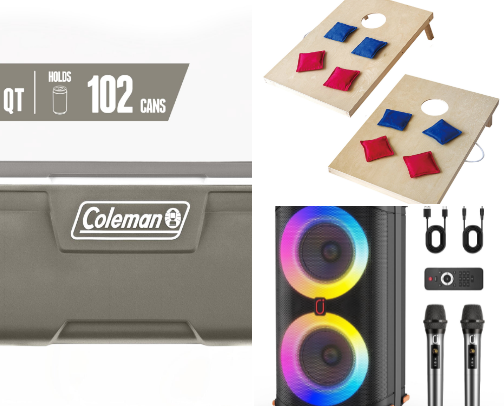 Football Season Tailgate/ Party Essentials cover photo collage