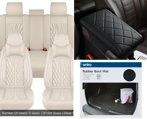 Things I Bought for my New Car That I Love! cover photo collage