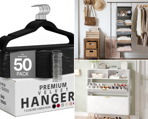 Closet & Pantry Organization Essentials: Top Amazon Picks for Florida Homes cover photo collage