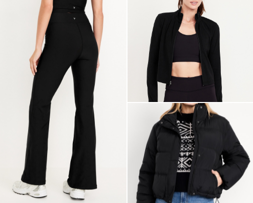 Old Navy November Haul cover photo collage