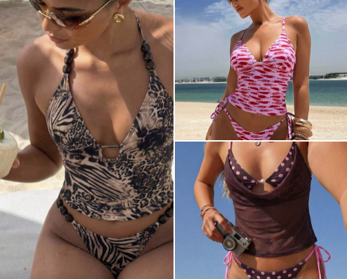 Cute Tankinis for Summer!👙☀️ cover photo collage