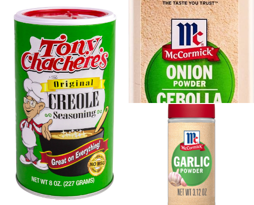 My everyday seasonings cover photo collage