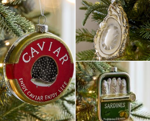 Quirky Ornaments a must for a Christmas Tree cover photo collage