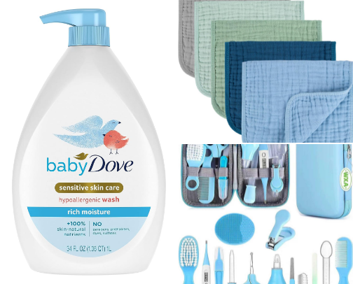 Baby Essentials cover photo collage