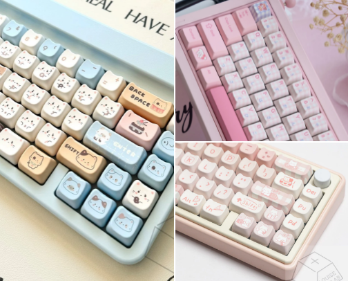 Your Cute Keyboard Essentials Around 0.5$-17$ cover photo collage