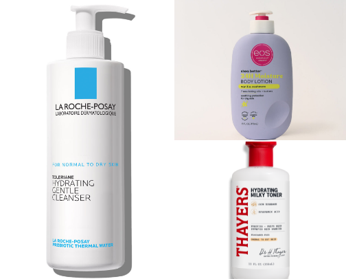 Skin care cover photo collage