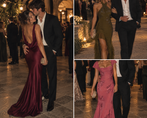 Fall & Winter Wedding Guest Dresses | 2026 Outfit Inspo cover photo collage