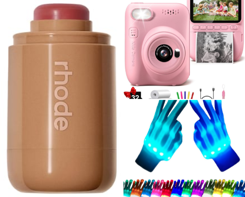 Stocking Stuffer Ideas & Gifts for all age groups cover photo collage