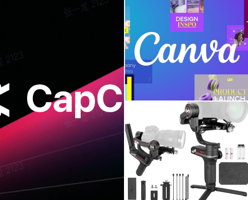 Content creation must haves cover photo collage