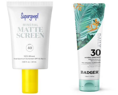 Clean Sunscreen cover photo collage