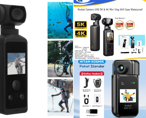Simple camera recommendations for vlogging, which will help you document outdoor moments for under 300 dollars!! cover photo collage