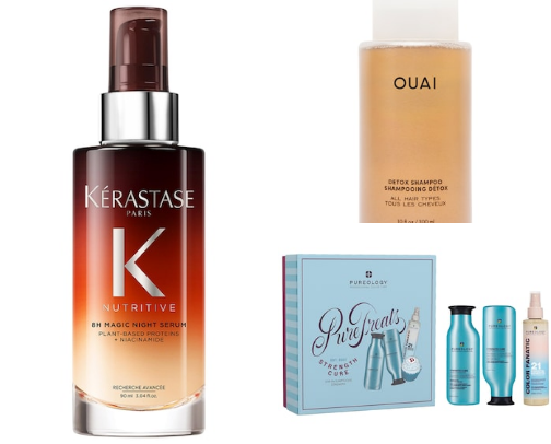 Viral haircare cover photo collage