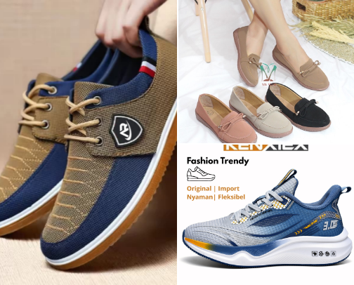 Stylish Everyday Shoes – Men & Women cover photo collage