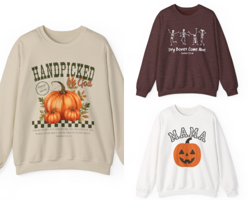 Cozy Fall Graphic Tees cover photo collage