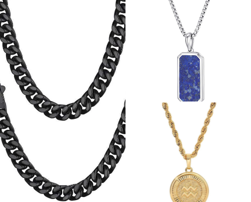 Men’s Jewelry Essentials – Timeless Style & Modern Edge cover photo collage