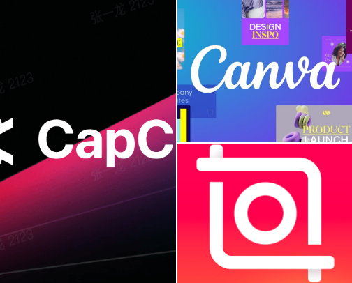 Apps & Tools I Use to Create Content Faster cover photo collage