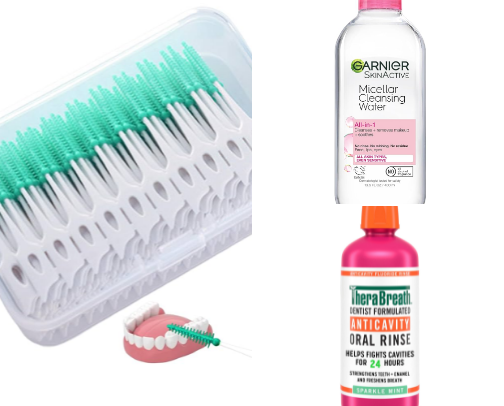 My night time routine cover photo collage