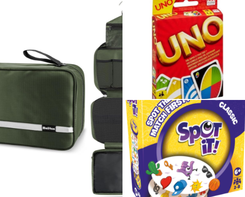 Travel essentials for kids cover photo collage