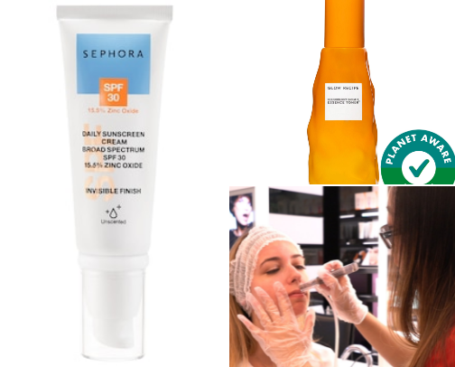 My Basic Skincare Products For Everything cover photo collage