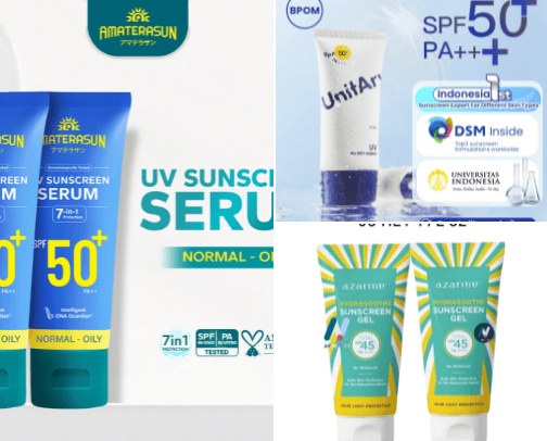 Sunscreen Recomendation cover photo collage