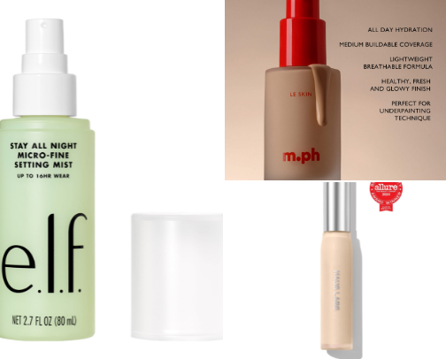Soft Natural Glam Makeup cover photo collage