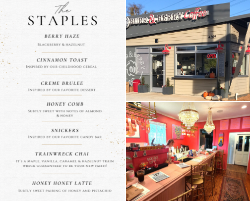 North Carolina Favorite Coffee Shops cover photo collage